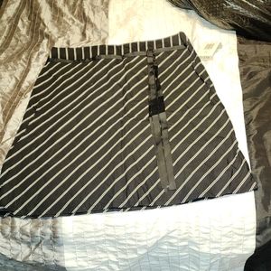 Never worn Stripe skirt